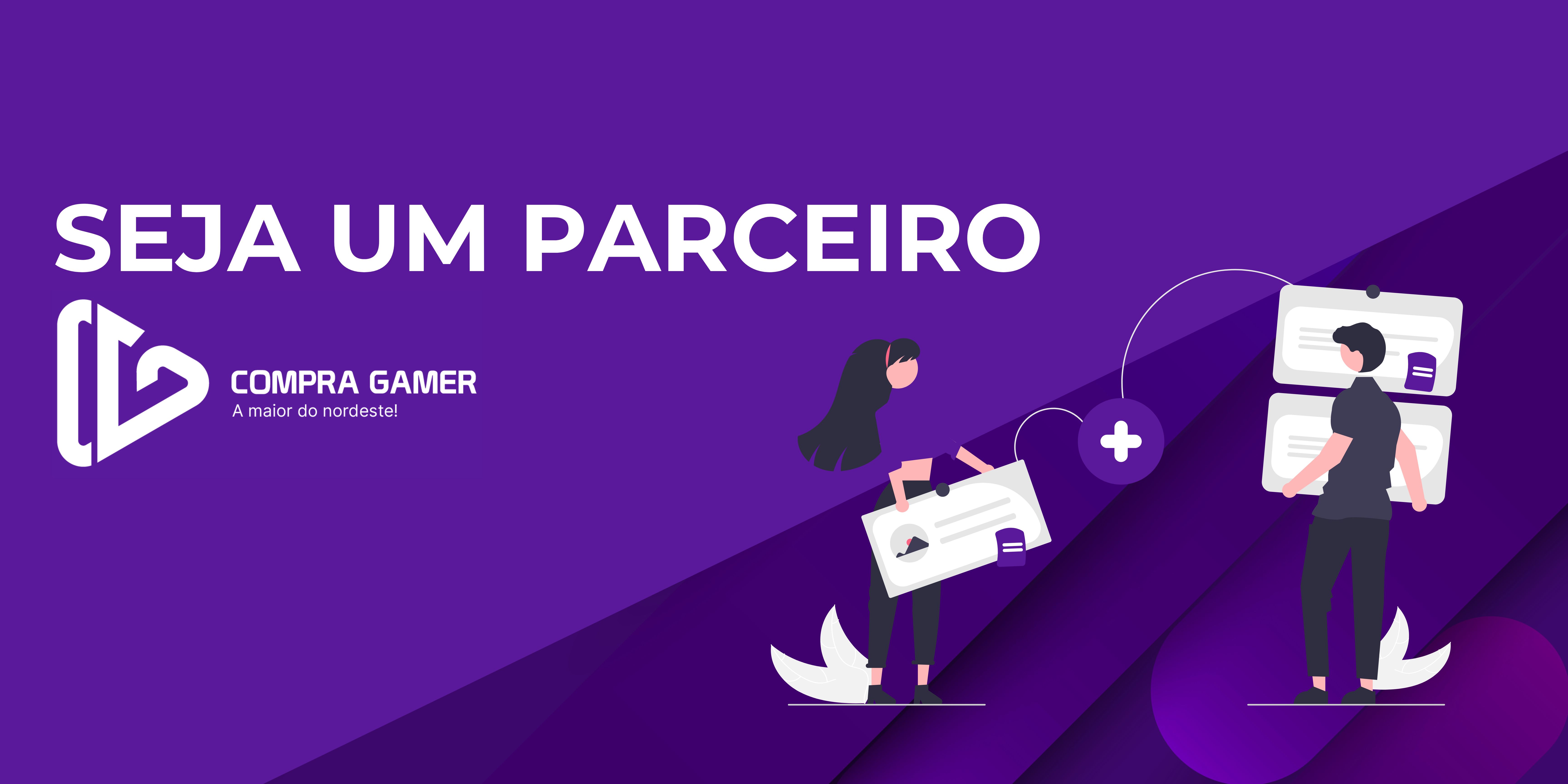 Seja um parceiro Compra Gamer